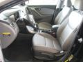  2012 Hyundai Elantra Gray Interior #13