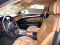  2009 Audi A8 Amaretto/Black Valcona Leather Interior #17