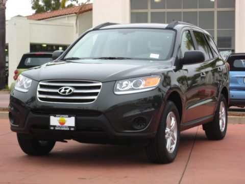 Black Forest Green Hyundai Santa Fe GLS AWD. Click to enlarge. Black Forest Green Hyundai Santa Fe GLS AWD. Click to enlarge.