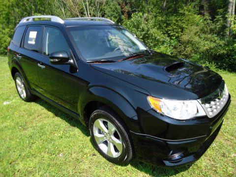 Obsidian Black Pearl Subaru Forester 2.5 XT Touring.  Click to enlarge.