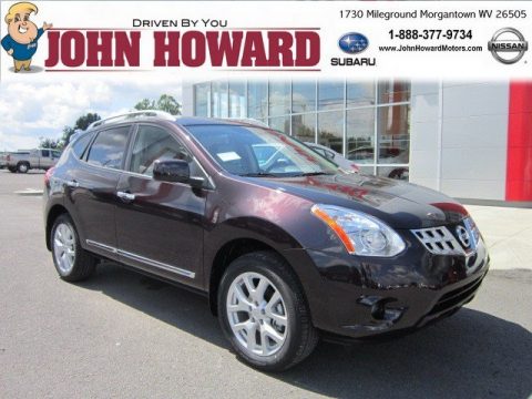 Black Amethyst Nissan Rogue SL AWD.  Click to enlarge.