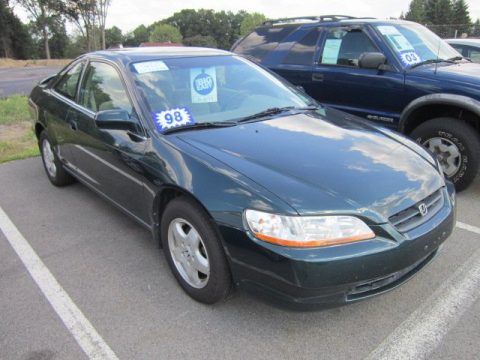 New Dark Green Pearl Honda Accord LX V6 Coupe.  Click to enlarge.