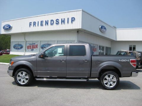 Sterling Grey Metallic Ford F150 XLT SuperCrew 4x4.  Click to enlarge.