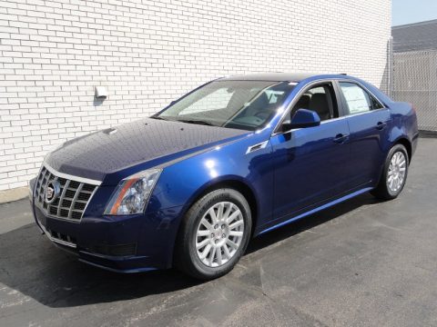 Opulent Blue Metallic Cadillac CTS 4 3.0 AWD Sedan.  Click to enlarge.