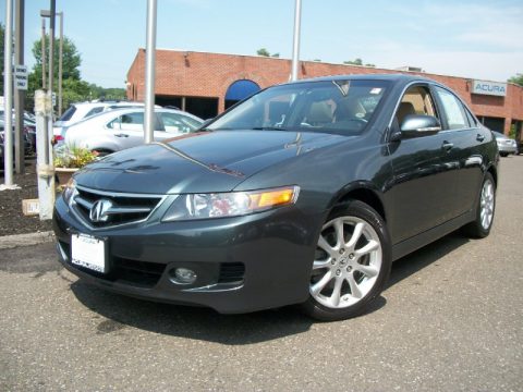 Deep Green Pearl Acura TSX Sedan.  Click to enlarge.