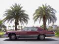  1990 Cadillac Brougham Maple Red Metallic #1