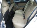  2012 Hyundai Elantra Beige Interior #17