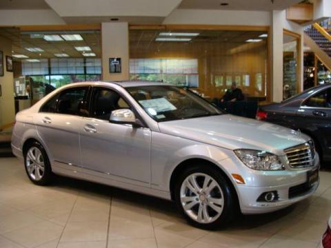 Iridium Silver Metallic Mercedes-Benz C 300 Luxury.  Click to enlarge.