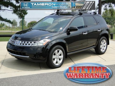 Super Black Nissan Murano S AWD.  Click to enlarge.