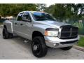 Front 3/4 View of 2003 Dodge Ram 3500 SLT Quad Cab 4x4 Dually #16