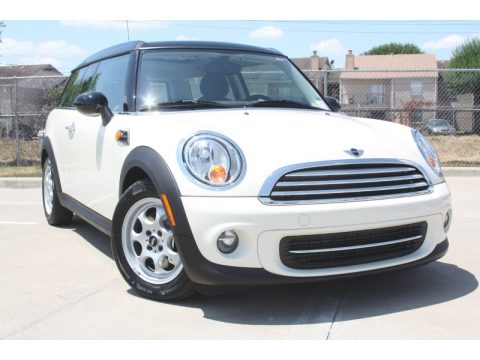 Pepper White Mini Cooper Clubman.  Click to enlarge.