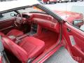  1993 Ford Mustang Red Interior #11