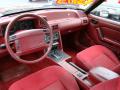  Red Interior Ford Mustang #14