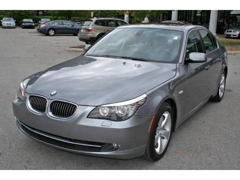 Space Grey Metallic BMW 5 Series 528i Sedan.  Click to enlarge.