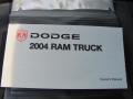 Books/Manuals of 2004 Dodge Ram 2500 SLT Regular Cab 4x4 #4