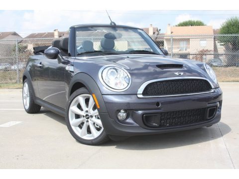 Highclass Gray Metallic Mini Cooper S Convertible.  Click to enlarge.