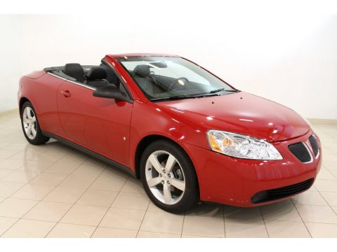 Crimson Red Pontiac G6 GT Convertible.  Click to enlarge.