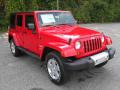  2012 Jeep Wrangler Unlimited Flame Red #5