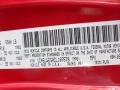 Jeep Color Code PR4 Flame Red #7