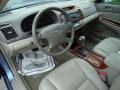  2004 Toyota Camry Taupe Interior #12