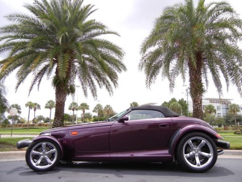 Prowler Purple Plymouth Prowler Roadster.  Click to enlarge.