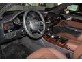  Nougat Brown Interior Audi A8 #10