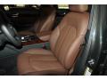  2012 Audi A8 Nougat Brown Interior #11