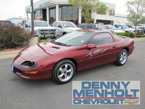 Medium Patriot Red Metallic Chevrolet Camaro Coupe.  Click to enlarge.