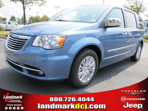 Sapphire Crystal Metallic Chrysler Town & Country Touring - L.  Click to enlarge.