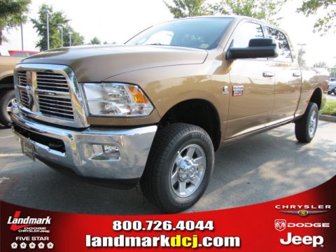 Saddle Brown Pearl Dodge Ram 2500 HD SLT Crew Cab 4x4.  Click to enlarge.