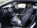  2012 Ford Mustang Charcoal Black/White Recaro Sport Seats Interior #8