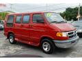 Front 3/4 View of 2000 Dodge Ram Van 1500 Passenger Conversion #2