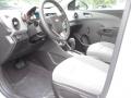  2012 Chevrolet Sonic Jet Black/Dark Titanium Interior #8