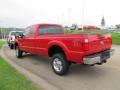  2012 Ford F350 Super Duty Vermillion Red #8