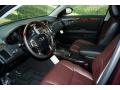  2011 Toyota Avalon Black/Bordeaux Interior #4