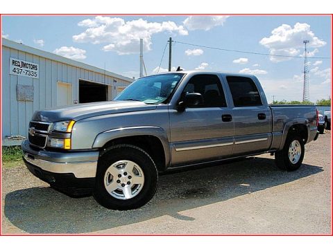 Graystone Metallic Chevrolet Silverado 1500 Z71 Crew Cab 4x4.  Click to enlarge.