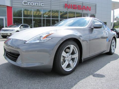 Gun Metallic Nissan 370Z Coupe.  Click to enlarge.