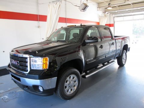 Onyx Black GMC Sierra 2500HD SLT Crew Cab 4x4. Click to enlarge. Onyx Black GMC Sierra 2500HD SLT Crew Cab 4x4. Click to enlarge.
