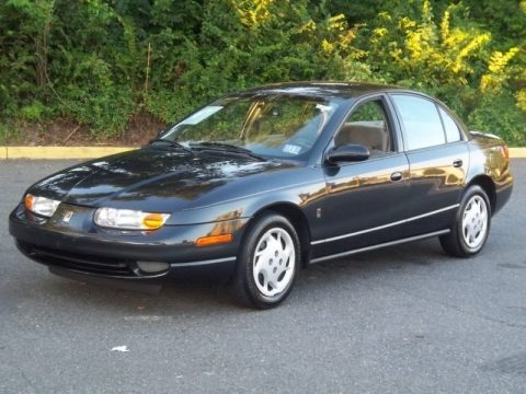 Black Silver Saturn S Series SL2 Sedan.  Click to enlarge.