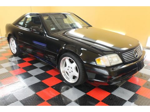 Black Mercedes-Benz SL 500 Roadster. Click to enlarge. Black Mercedes-Benz SL 500 Roadster. Click to enlarge.