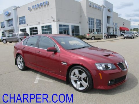 Sport Red Metallic Pontiac G8 GT.  Click to enlarge.