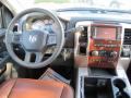 Dashboard of 2012 Dodge Ram 3500 HD Laramie Longhorn Crew Cab 4x4 Dually #10