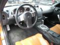  2004 Nissan 350Z Burnt Orange Interior #12