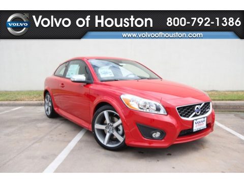 Passion Red Volvo C30 T5 R-Design.  Click to enlarge.