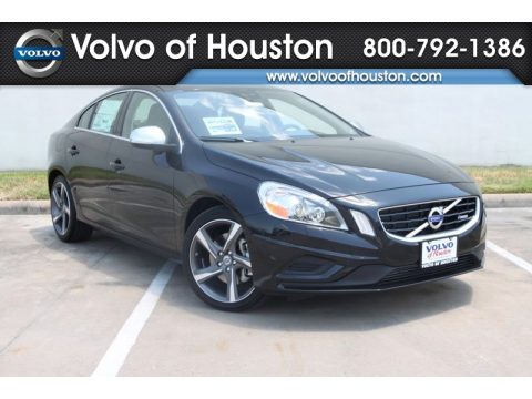 Black Sapphire Metallic Volvo S60 R-Design AWD.  Click to enlarge.
