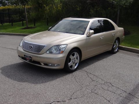 Mystic Gold Metallic Lexus LS 430.  Click to enlarge.