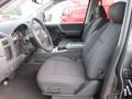  2011 Nissan Titan Charcoal Interior #16