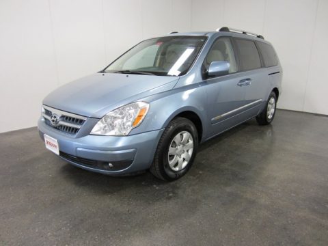 South Pacific Blue Hyundai Entourage GLS.  Click to enlarge.