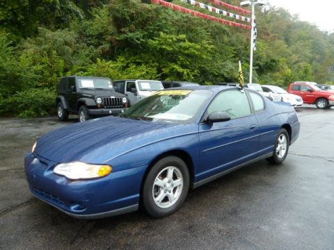 Superior Blue Metallic Chevrolet Monte Carlo LS.  Click to enlarge.