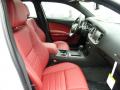  2012 Dodge Charger Black/Red Interior #13